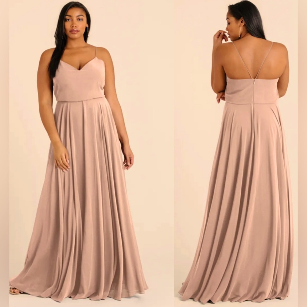 By Jenny Yoo Collection Inesse chiffon dress size 20